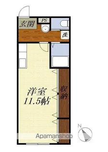 ウエダハイツ【2階】の間取り