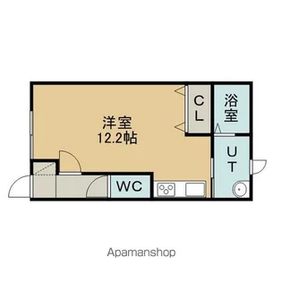 ロイヤルハイム啓北【204号室】の間取り