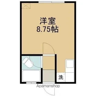 ワイズ時任【203号室】の間取り