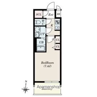 VILLA SERENO桜山【10階】の間取り