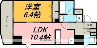 ラブールミノワ【8階】の間取り