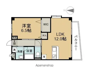 WILL日吉【201号室】の間取り