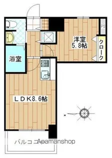 ステイツ姪浜駅前【11階】の間取り