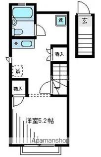 アネット【C号室】の間取り