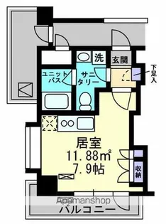 アルファレガロ古新町【4階】の間取り