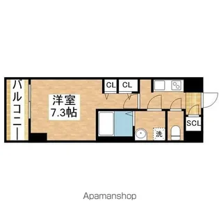 VILLA・SERENO桜山【11階】の間取り