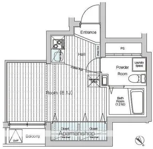 東京都世田谷区瀬田4丁目【マンション】の間取り