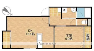 ユートピア【1階】の間取り