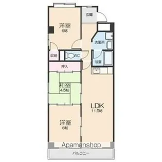 オオタ上菅ビル【1階】の間取り