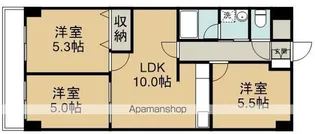ハイデンスタニグチ【5階】の間取り