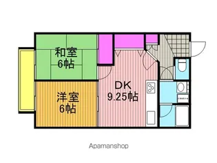 ラフィーヌ・吉野A棟【1階】の間取り