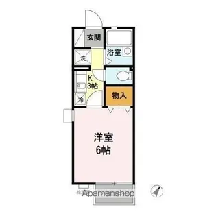 ベル・ピエス【1階】の間取り