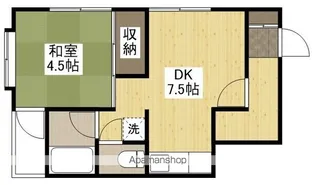 モトヨシビル【401号室】の間取り