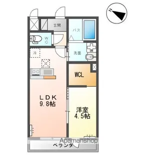 ARIETE(アリエーテ)【1階】の間取り