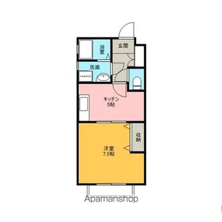 メゾンプルミエ【1階】の間取り