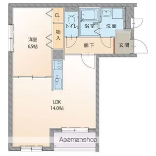 ハートフル・サン・フローラ【2階】の間取り