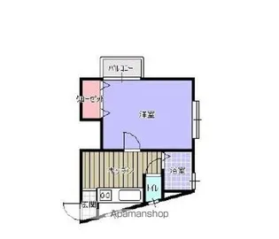 ジュウェル前九年【205号室】の間取り