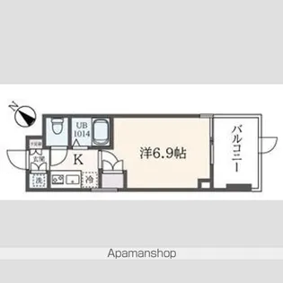 東京都中野区中野3丁目【マンション】の間取り