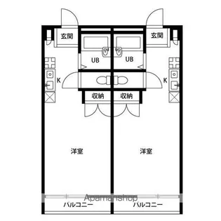パレス泉【1階】の間取り