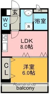 MILLIONAIRE【5階】の間取り