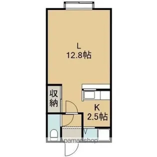アネックス信栄【203号室】の間取り