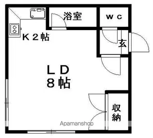 クロスロード【1階】の間取り