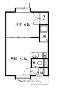 ハイツYOUトピア【205号室】の間取り
