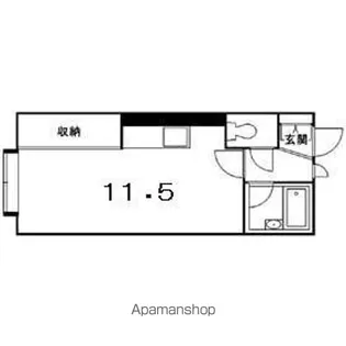 マストコートブロスⅠ【1階】の間取り