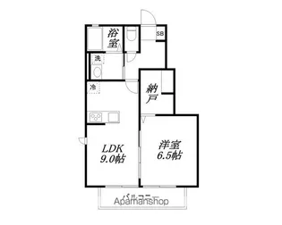 フェリーチェ【102号室】の間取り