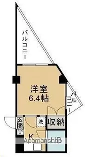 エルステ佐幸【407号室】の間取り
