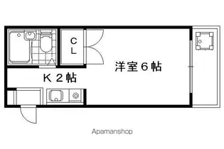 ラクティー大宅【7号室】の間取り