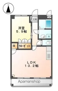 プルミエアリーナ【2階】の間取り