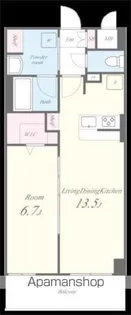 サニーサイド深江【2階】の間取り