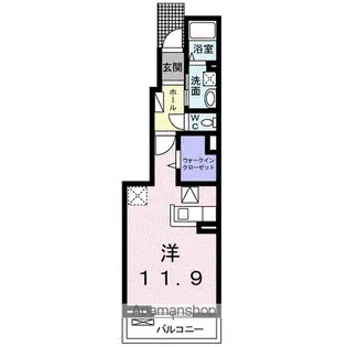 PINE BREEZE壱番館【1階】の間取り