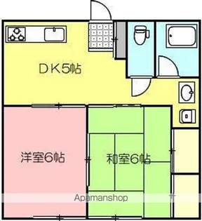 ピースレジデンス【A10号室】の間取り