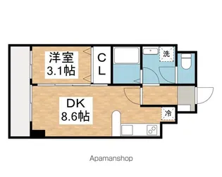 LA DOUCEUR今池【3階】の間取り