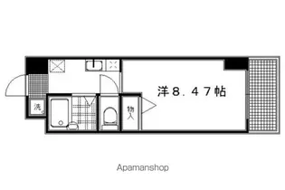 CASAYAMABUN【203号室】の間取り