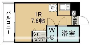 デリジェンス泉中央【105★号室】の間取り