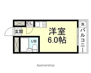 メゾン・ド・パルテール【108号室】の間取り