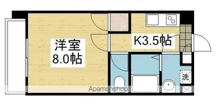 駅前マンション牛渕【202.号室】の間取り