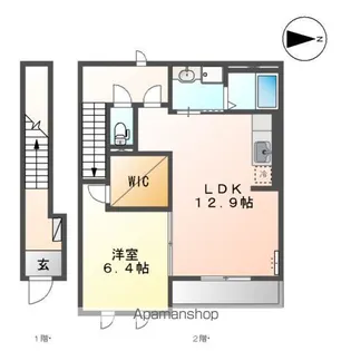 インテリジェントスペースⅡ【2階】の間取り