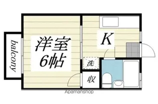 フローラル花水木【202号室】の間取り