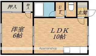 ■ハーバーライフみなと■【205号室】の間取り