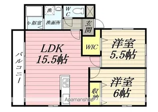 ビアンキ【2階】の間取り