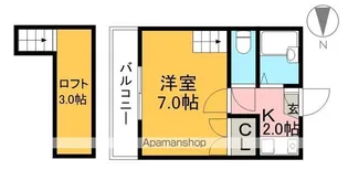 ウイズ塩田【2階】の間取り