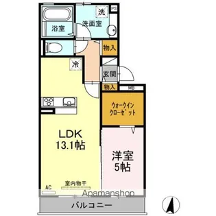 カーサ・セレーサ【3階】の間取り