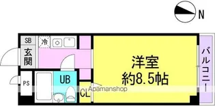 猪名寺パークマンション2【402号室】の間取り