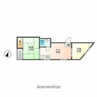 ハビタス21赤坂【3階】の間取り