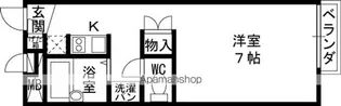 レオパレスソレイユ【1階】の間取り
