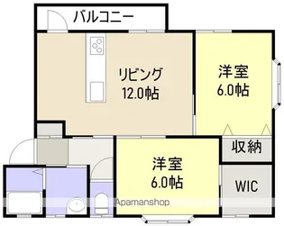 メモリーハイツ【2階】の間取り